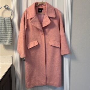 Pink ASOS Coat Size 6